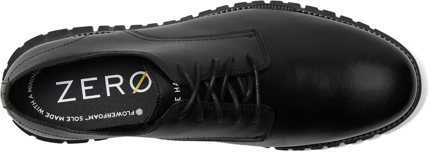 Мужские туфли Cole Haan ZG Remastered с гладким носком, черный — фото 4