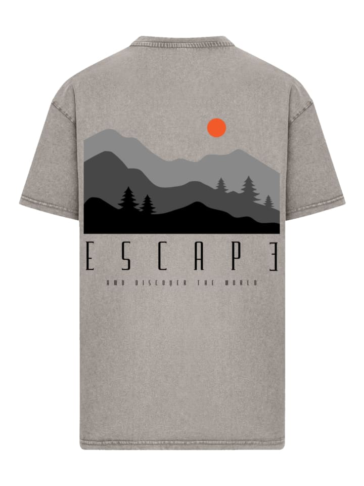 

Футболка Oversize Escape Откройте для себя мир леса на асфальте F4NT4STIC