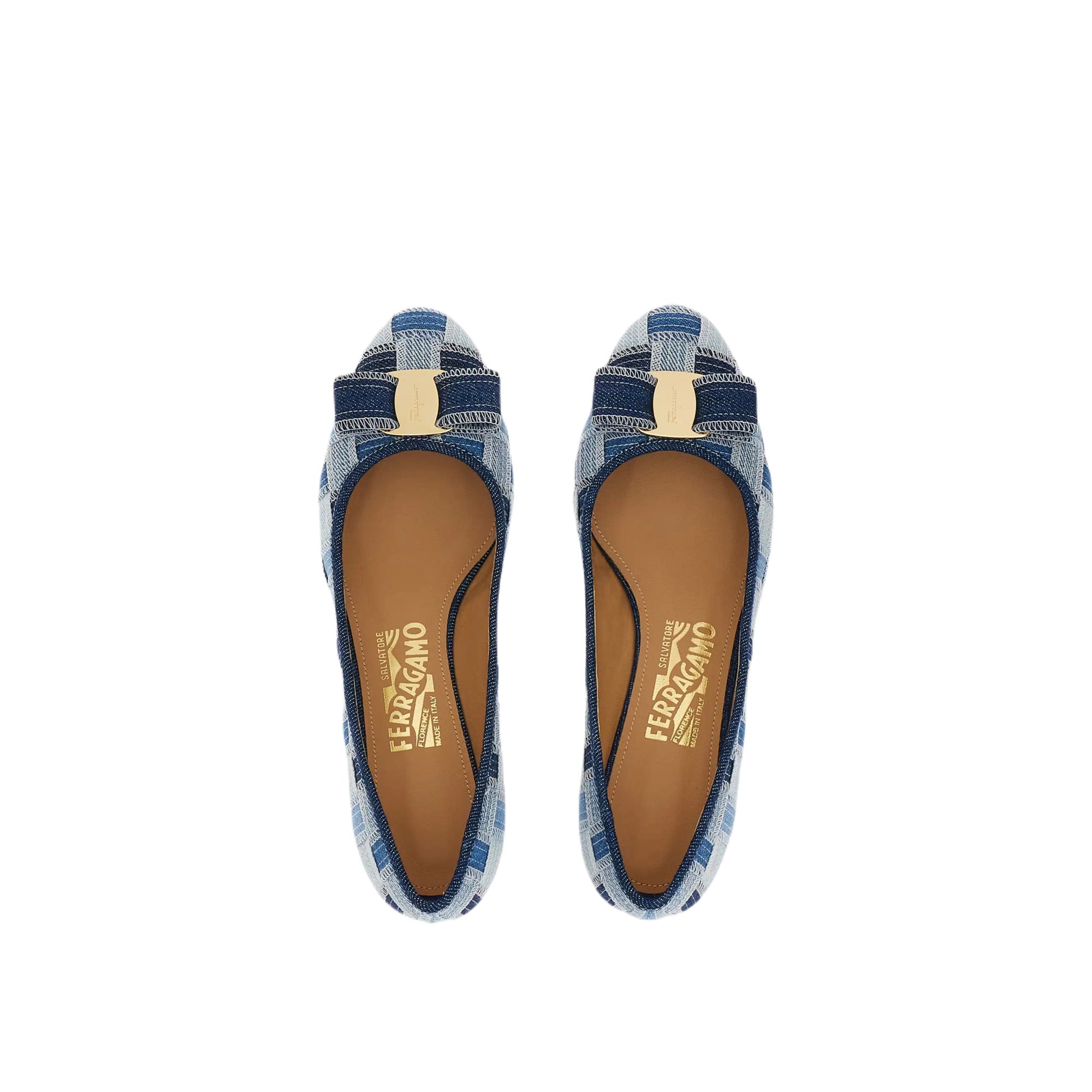 Туфли женские Ferragamo Wo Varina синие Salvatore Ferragamo — фото 3