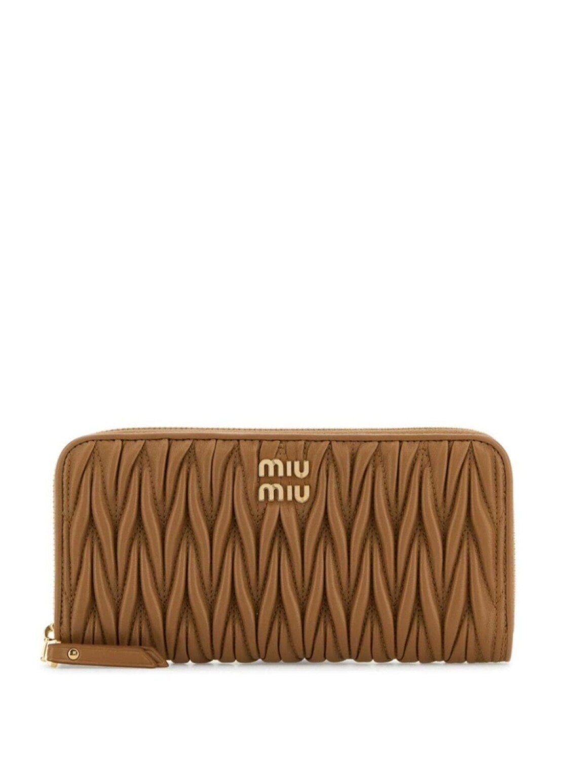

Miu Miu кошелек с логотипом, коричневый