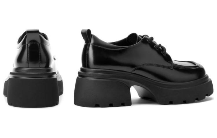 Женские лоферы черные TOOMANYSHOES — фото 4