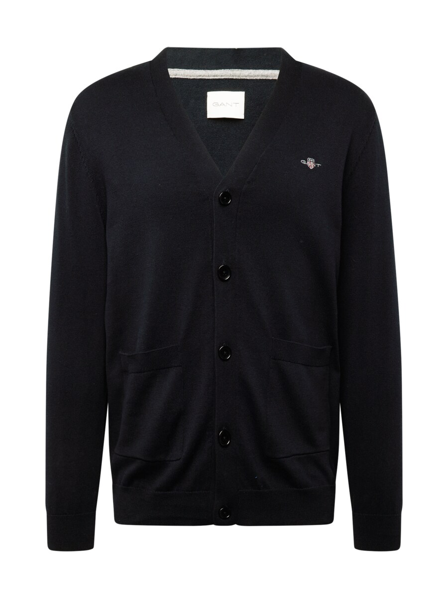 

Вязаный кардиган GANT Classic, черный