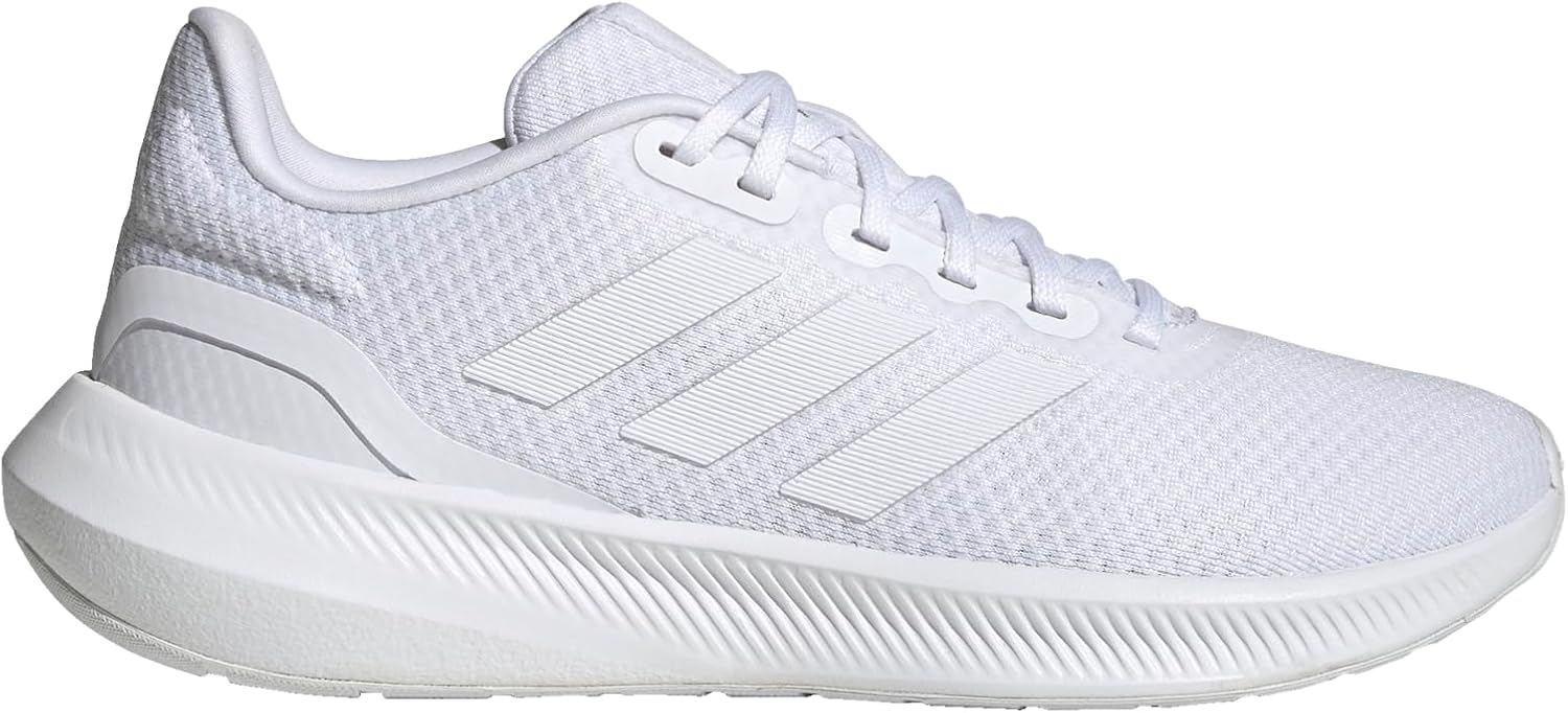 Кроссовки Adidas Questar W для бега, мужские, белый/черный — фото 3