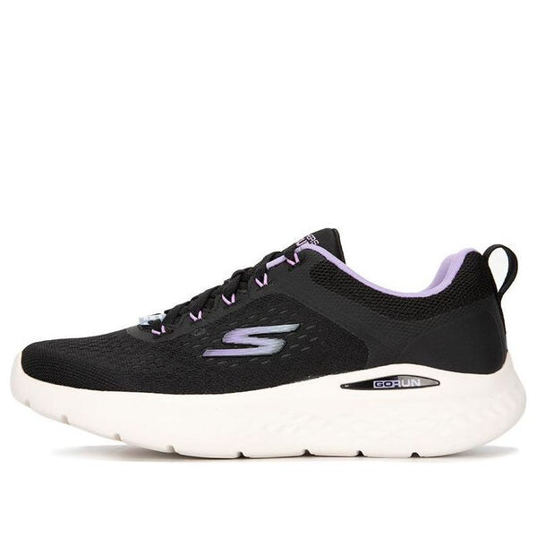 Кроссовки go run lite 'black purple' Skechers, белый