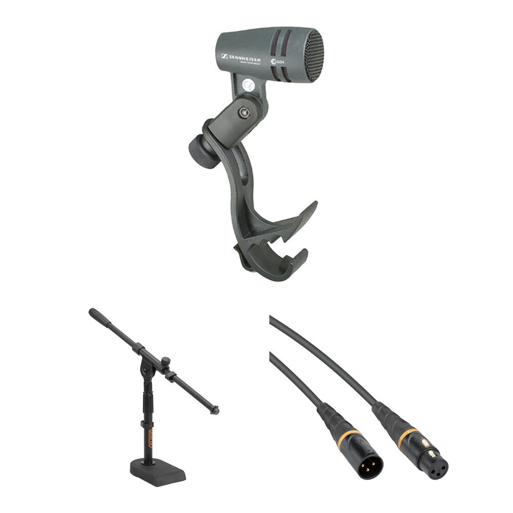 

Инструментальный микрофон Sennheiser e 604 Cardioid Instrument Microphone with Stand and