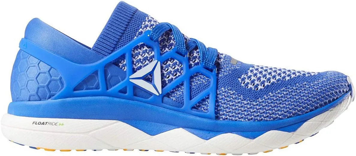 Мужские беговые кроссовки Reebok Floatride Run Ultk, Crushed Cobalt Solar Gold White — фото 2