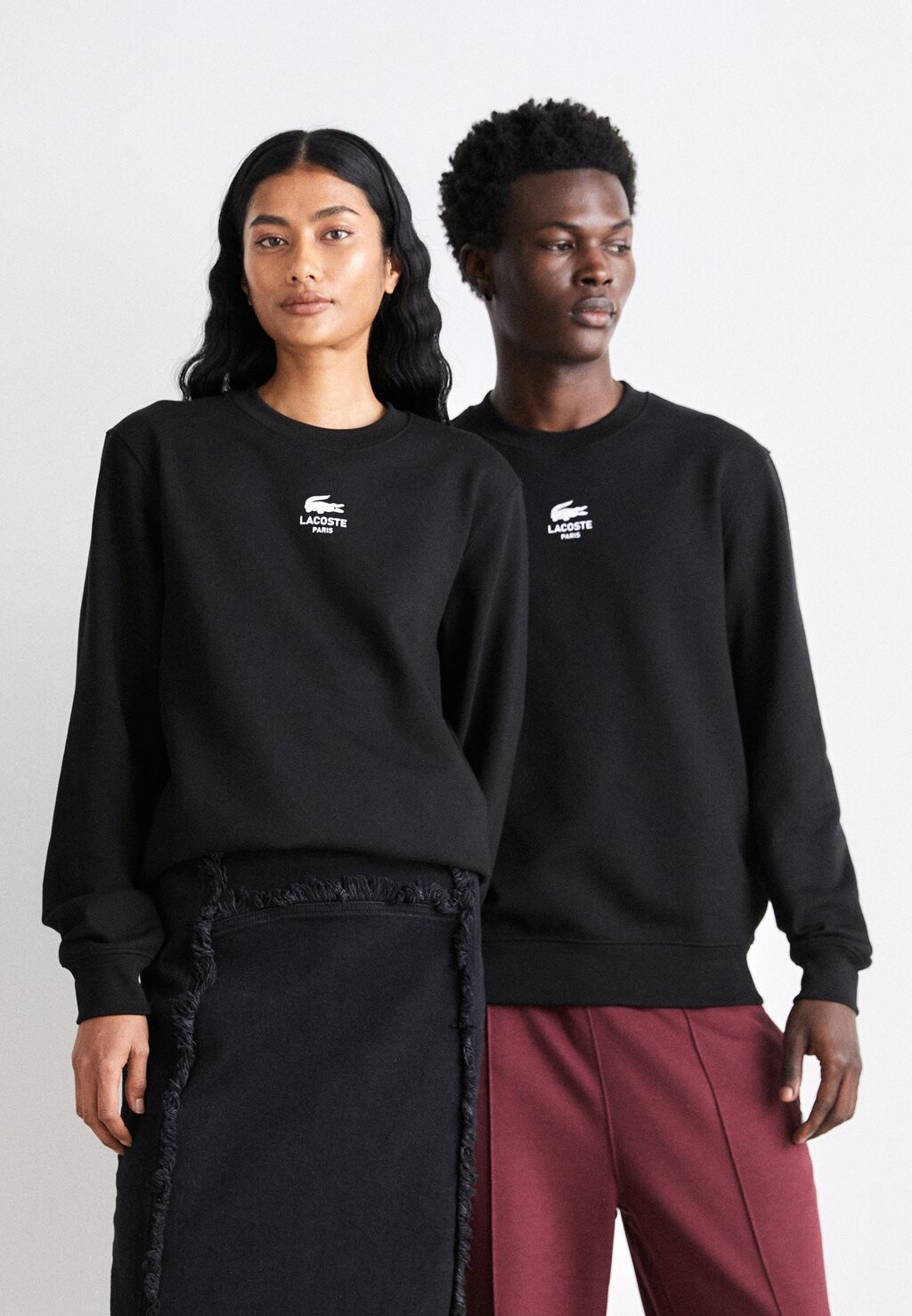

Толстовка с капюшоном UNISEX Lacoste, черный