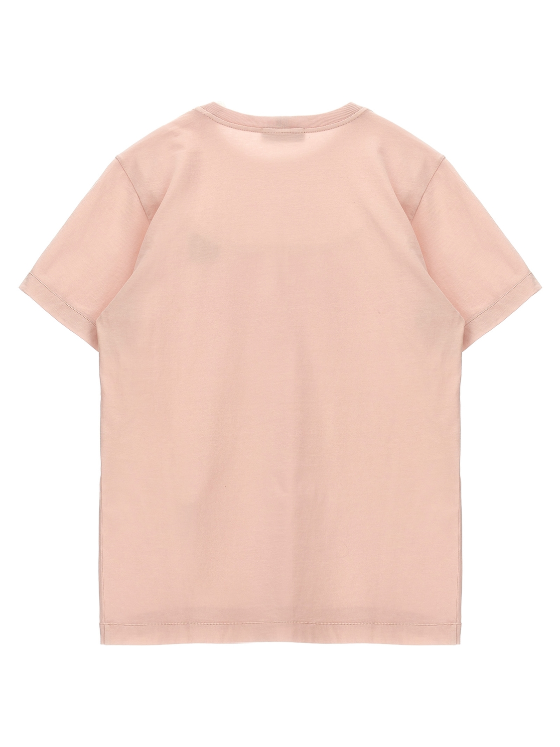 Футболка с нашивкой-логотипом Stone Island Junior, розовый — фото 2