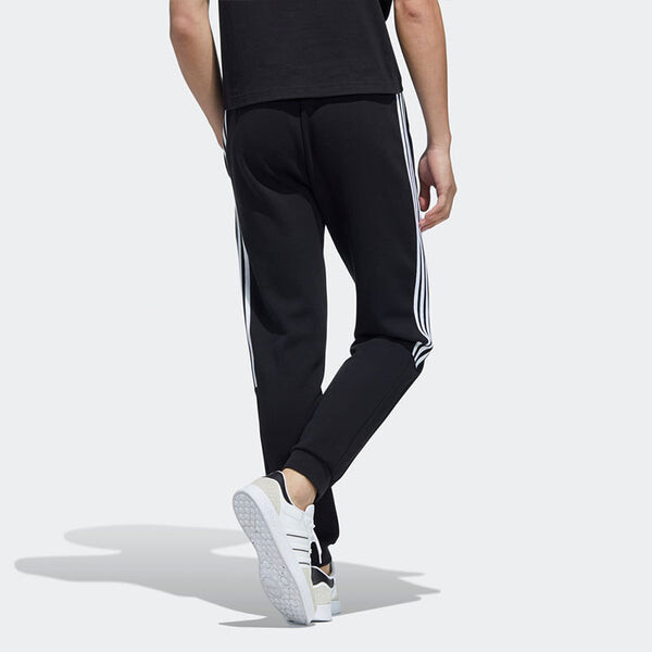 Спортивные штаны Men's adidas Casual Thicken Knit Sports Pants/Trousers/Joggers Black, черный — фото 4
