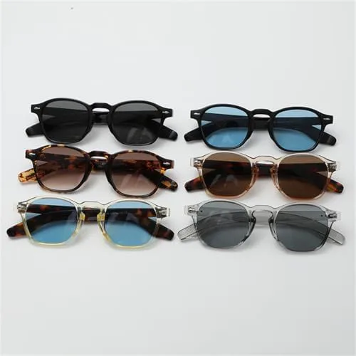 

Солнцезащитные очки в стиле ретро 2027 года для женщин и мужчин, солнцезащитные очки с защитой от УФ-излучения UV400, аксессуары MTZJH, Leopard Brown Frame