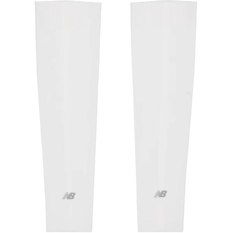 

New Balance Полиамидовые солнцезащитные нарукавники Unisex White