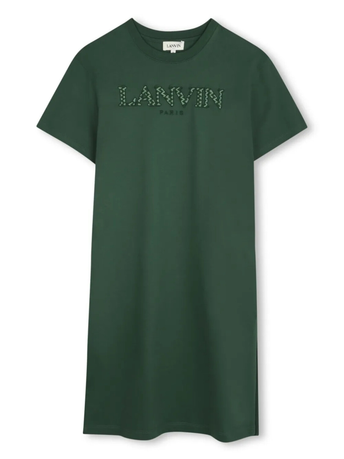 

Lanvin Enfant платье с нашивкой-логотипом, зеленый