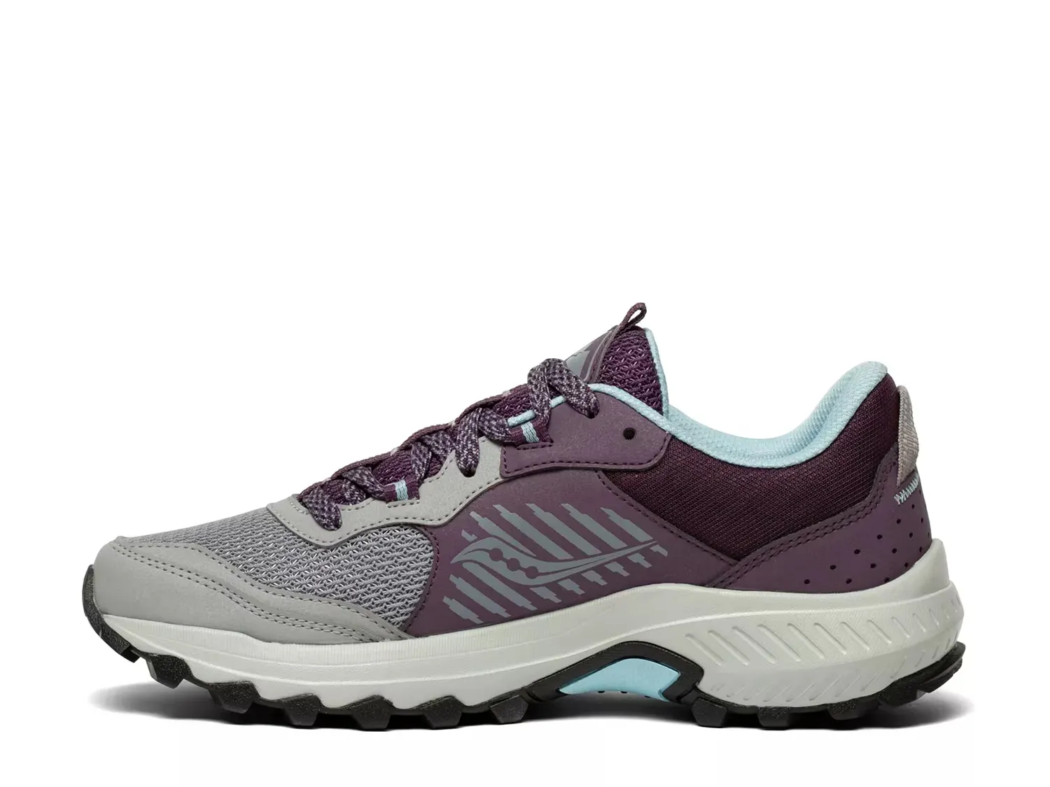 Кроссовки для трейлраннинга Excursion TR15 - женские Saucony, Grey/Purple — фото 2