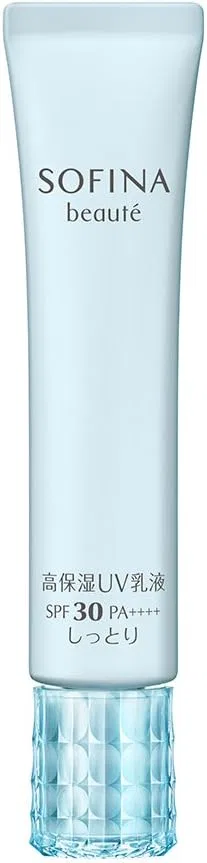 Солнцезащитный лосьон для лица Sofina Beaute High Moisturizing UV SPF30 PA++++ 30 г