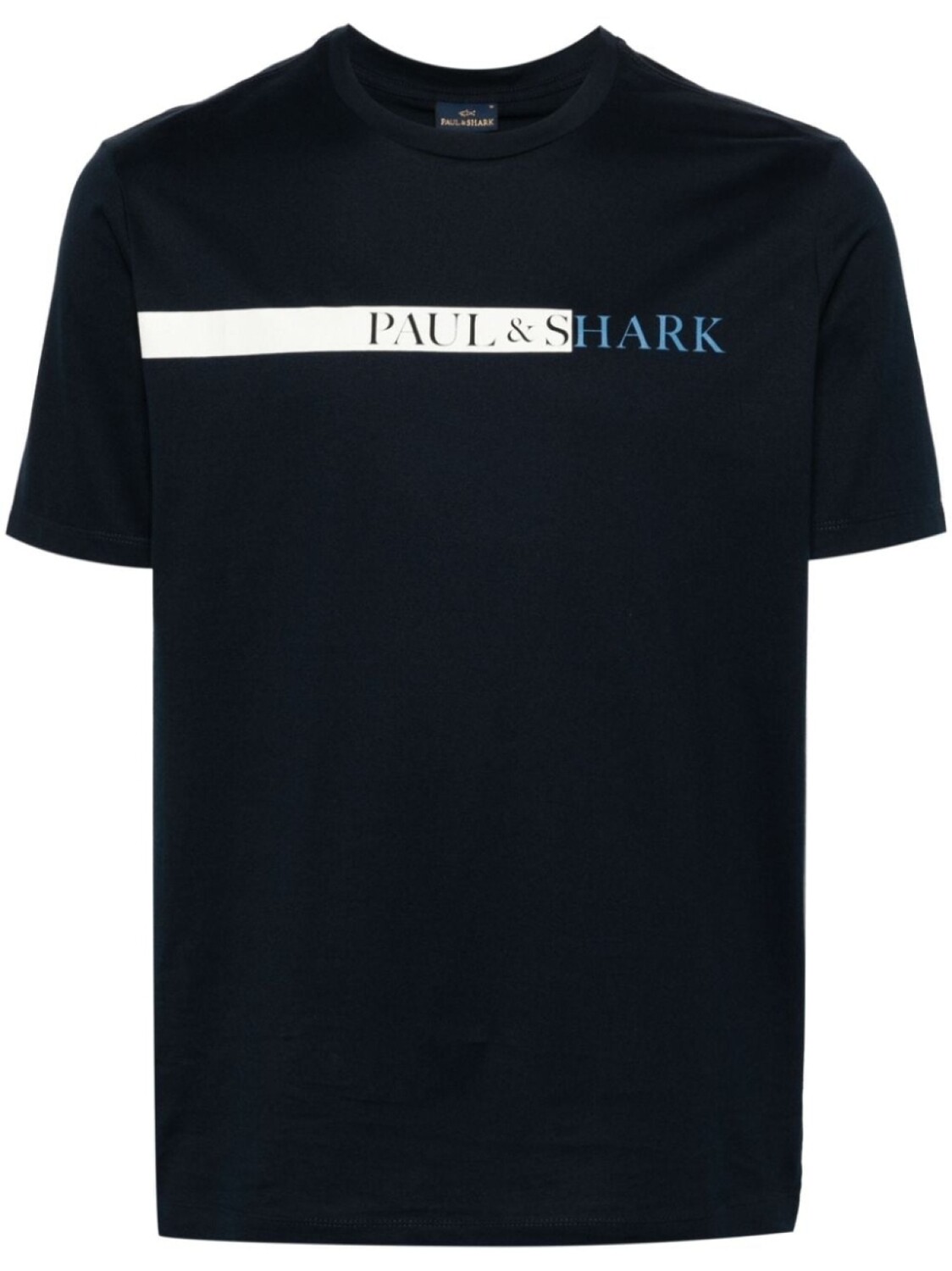 

Футболка из хлопка с логотипом Paul & Shark, синий