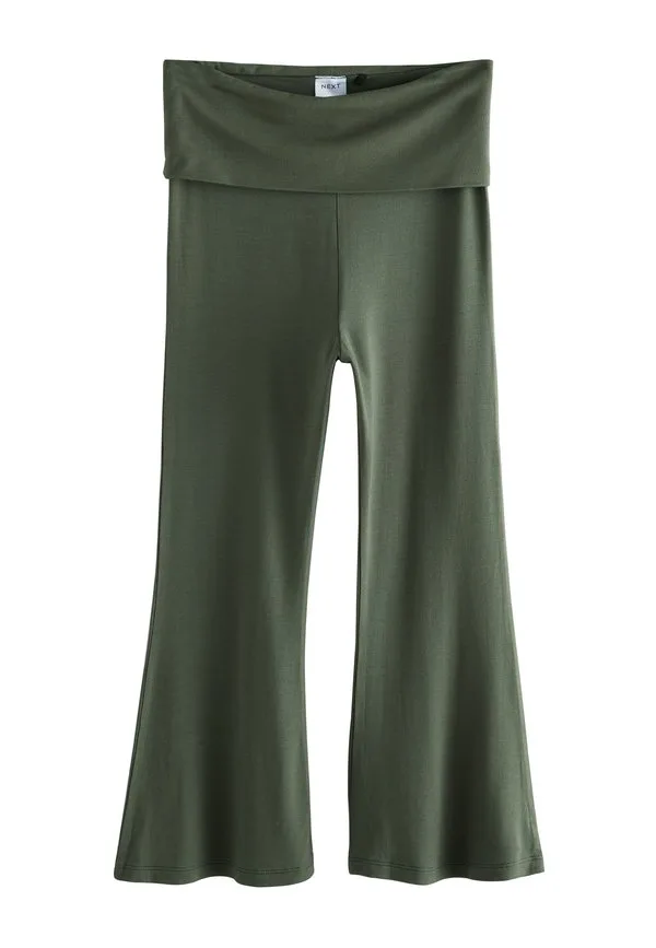 Леггинсы прямого кроя с расклешенной юбкой Next, Khaki Green — фото 4