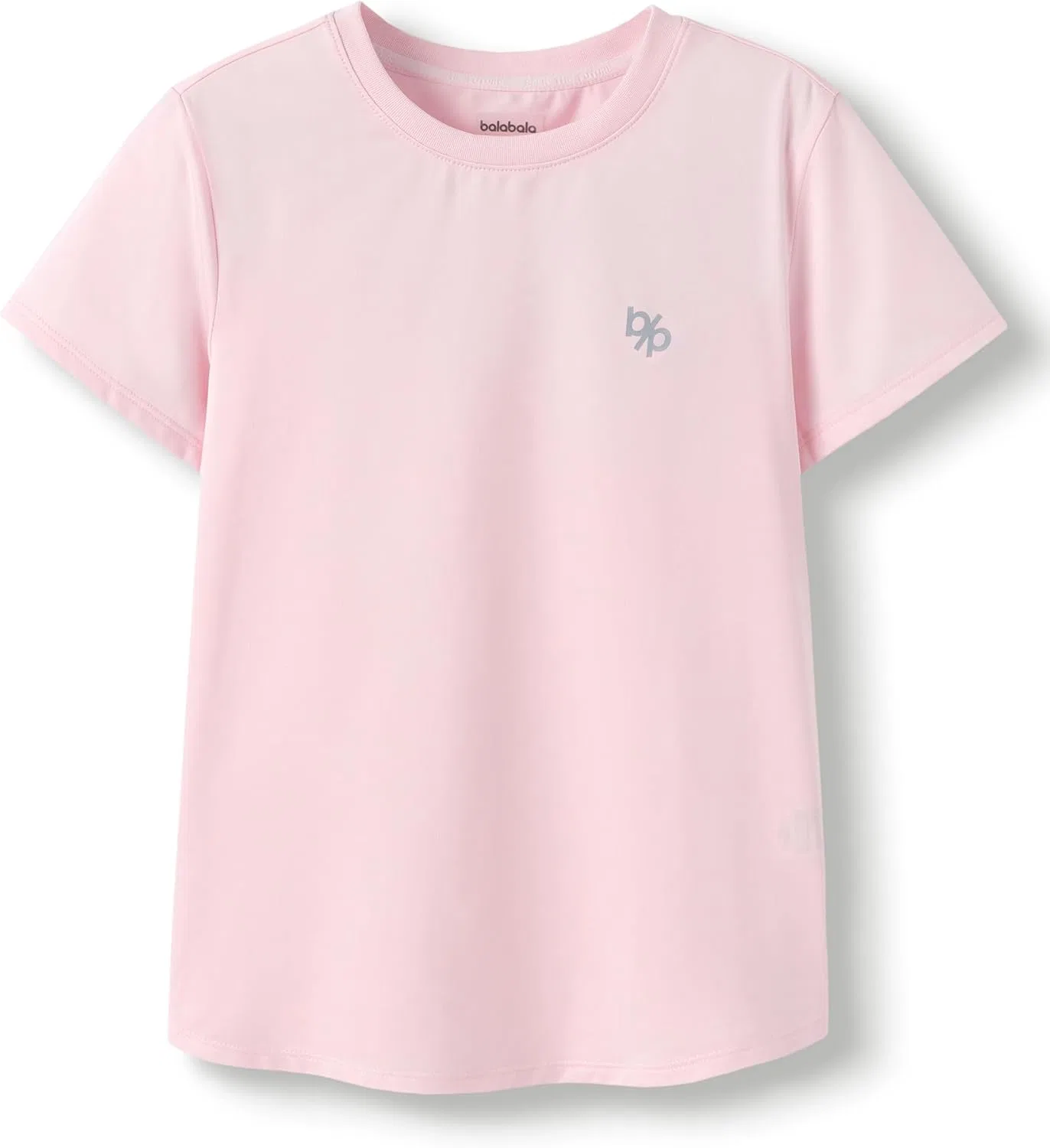 Футболка детская с коротким рукавом, быстросохнущая, Balabala, Light Pink