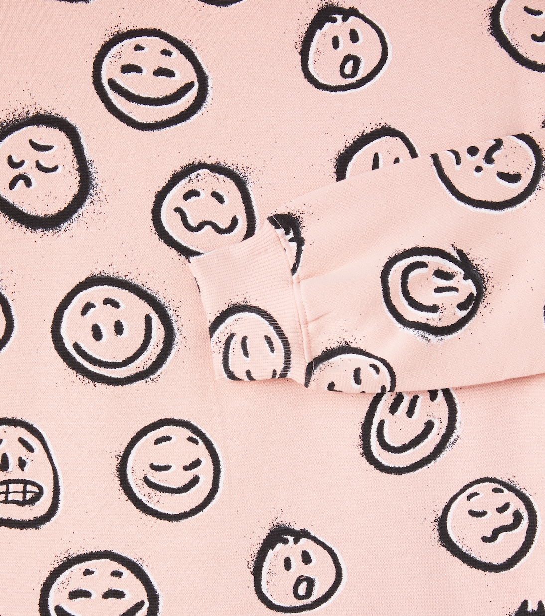 Платье Cherice из хлопкового джерси с принтом Molo, Rose Cloud Moods — фото 3