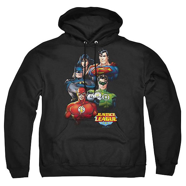 

Толстовка с капюшоном Adult Pull Over с групповым портретом Justice League of America Licensed Character