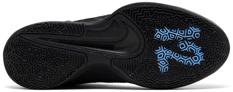 Кроссовки Nike Swaroski x Ja 2 'Black Label Pack - Scratch Bling', черный — фото 4