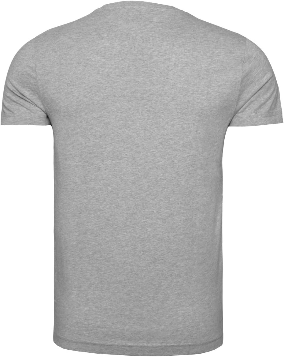 Мужская футболка с короткими рукавами и принтом Tommy Hilfiger, Gray — фото 3