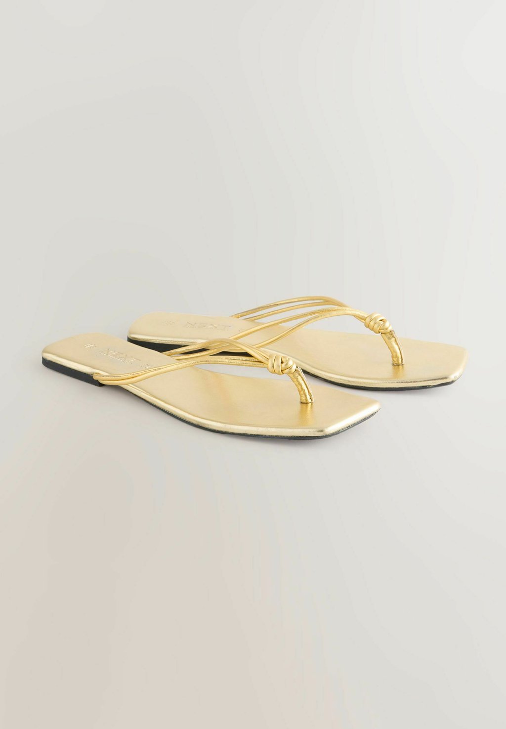 Шлепанцы STANDARD WIDE FIT-FOREVER COMFORT KNOTTED TOE Next, светло-желтый — фото 2