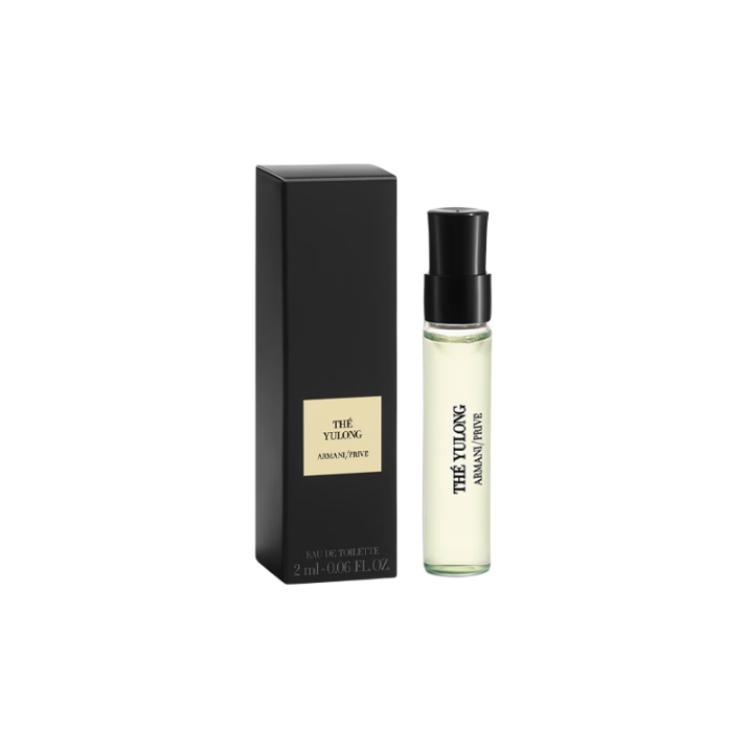 AMANI Yulong Tea Sample Pack Premium Private Reserve Fresh Collection Eau De Toilette Orange Ambergris 2ml GIORGIO ARMANI — фото 2