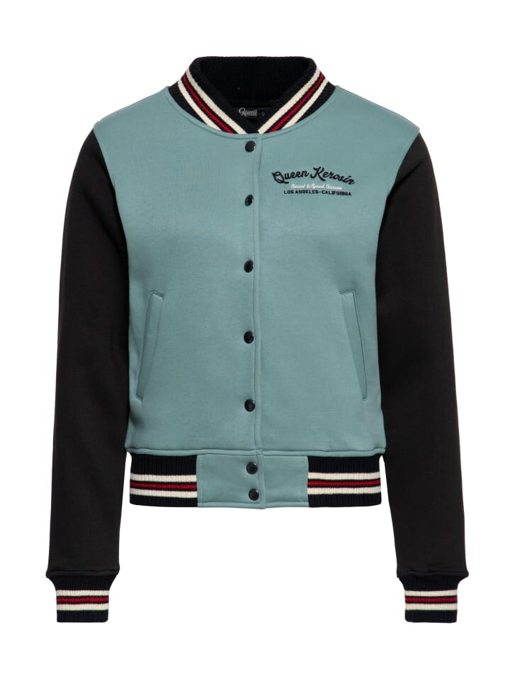 

Куртка Queen Kerosin Collegejacke Beep Beep, зеленый