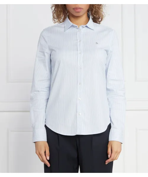 

Рубашка Slim fit Gant, синий
