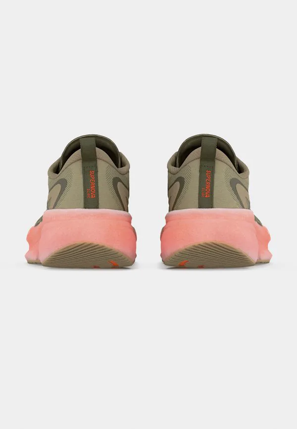 Кроссовки для бега по шоссе supernova glide Adidas Performance, Cargo/Olive Strata/Lucid Orange — фото 4