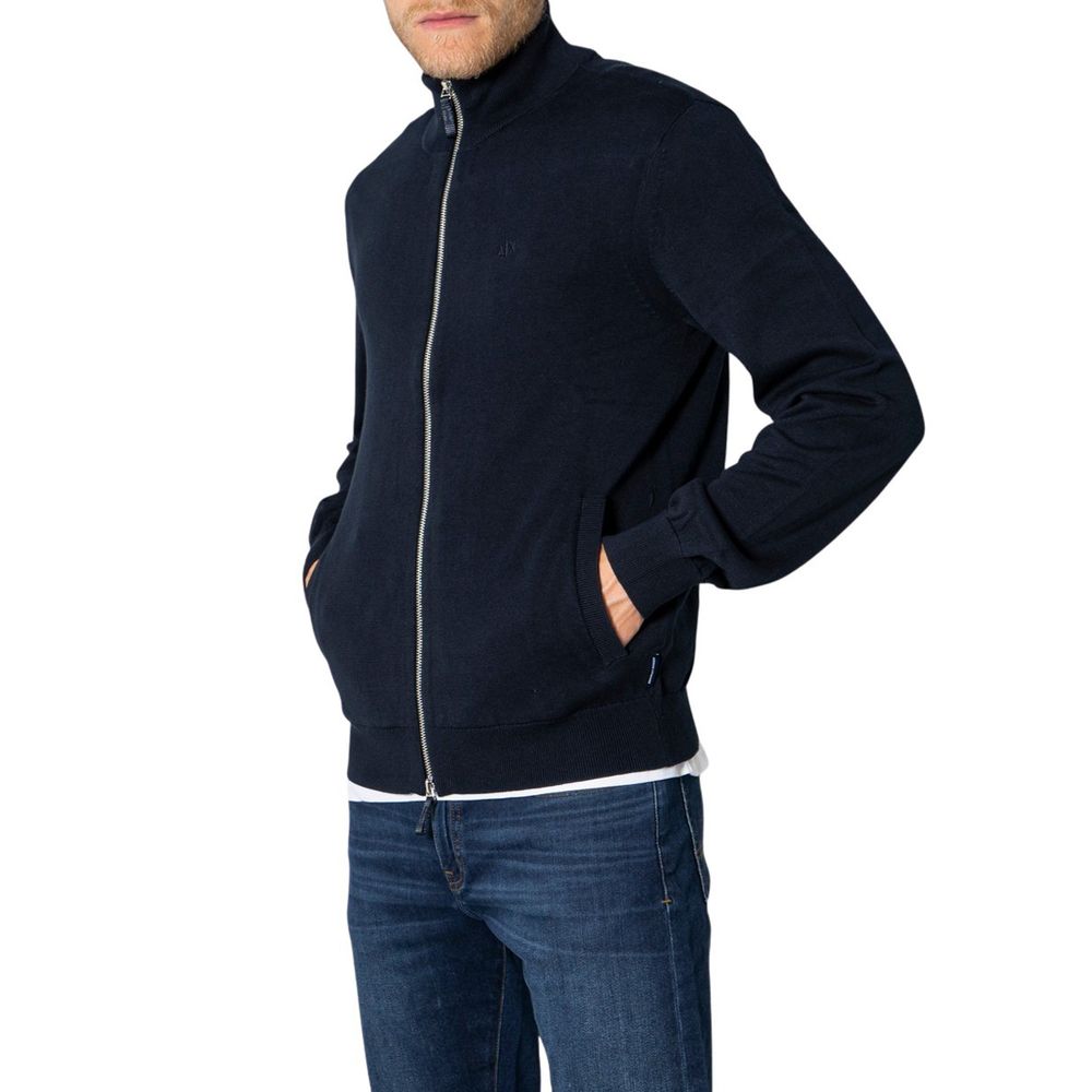 

Синий хлопковый кардиган Armani Exchange