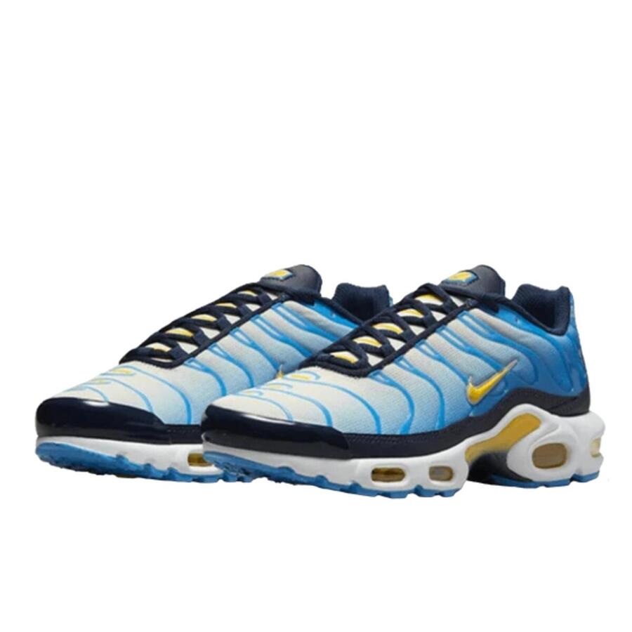 NIKE Кроссовки Air Max Plus University Blue Topaz Gold — фото 2