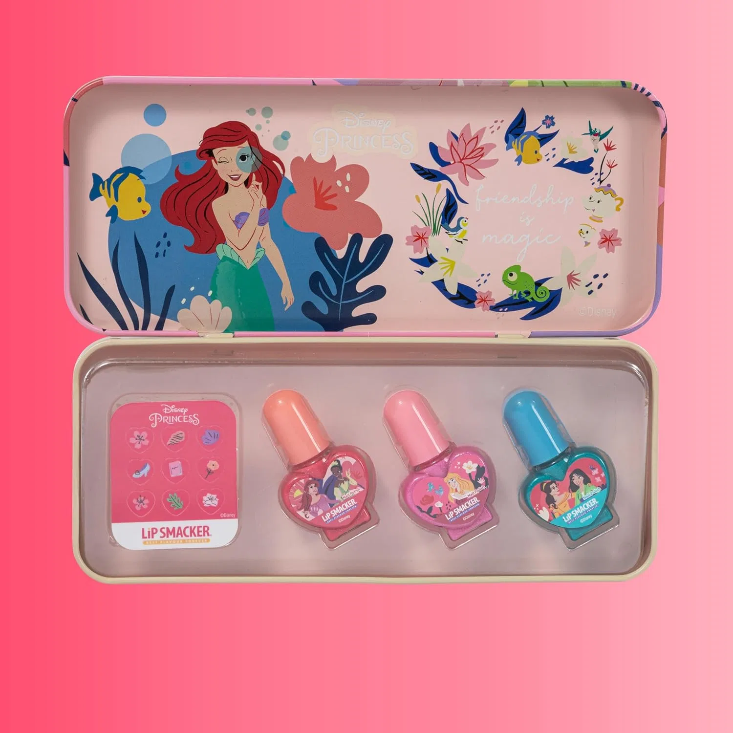 Детский подарочный набор лаков для ногтей Disney Princess от Lip Smacker Lip Smacker — фото 2