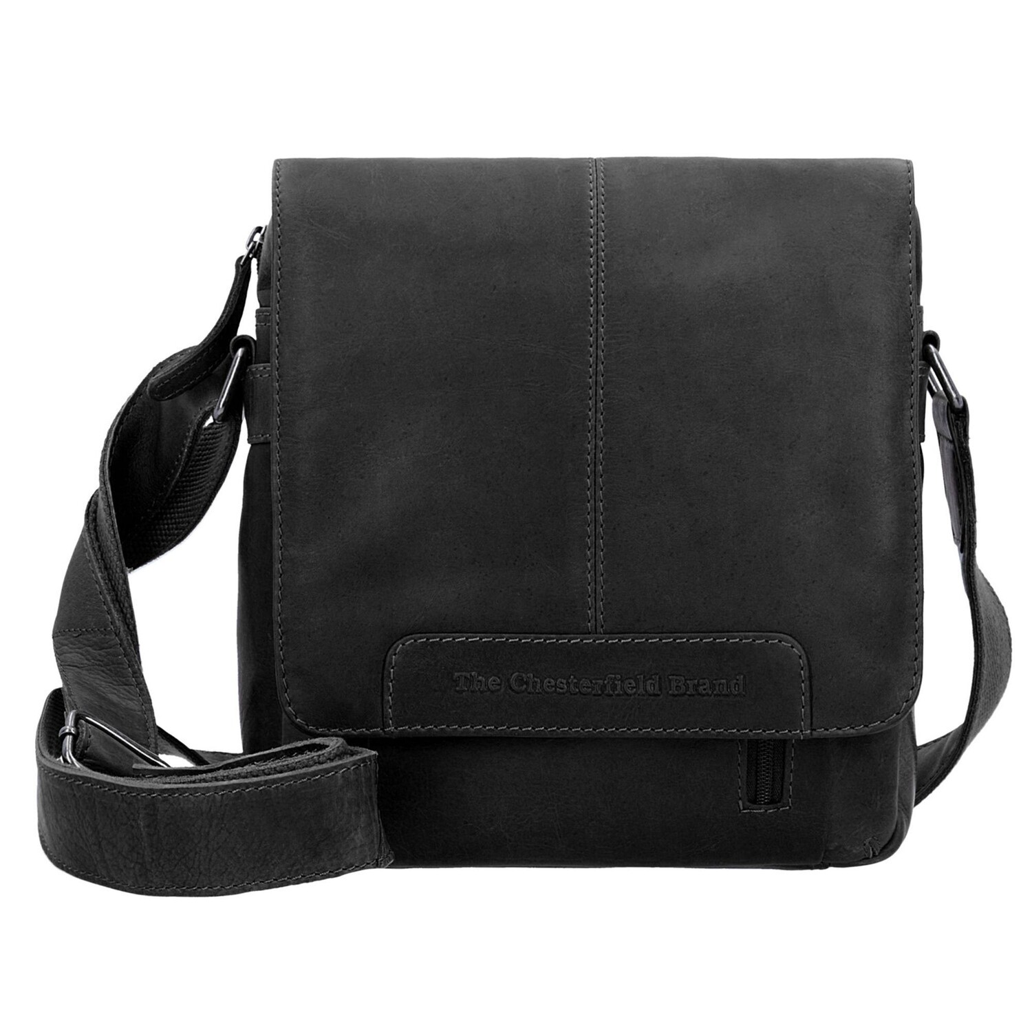

Сумка через плечо The Chesterfield Brand Wax Pull Up Leder 22 cm, черный