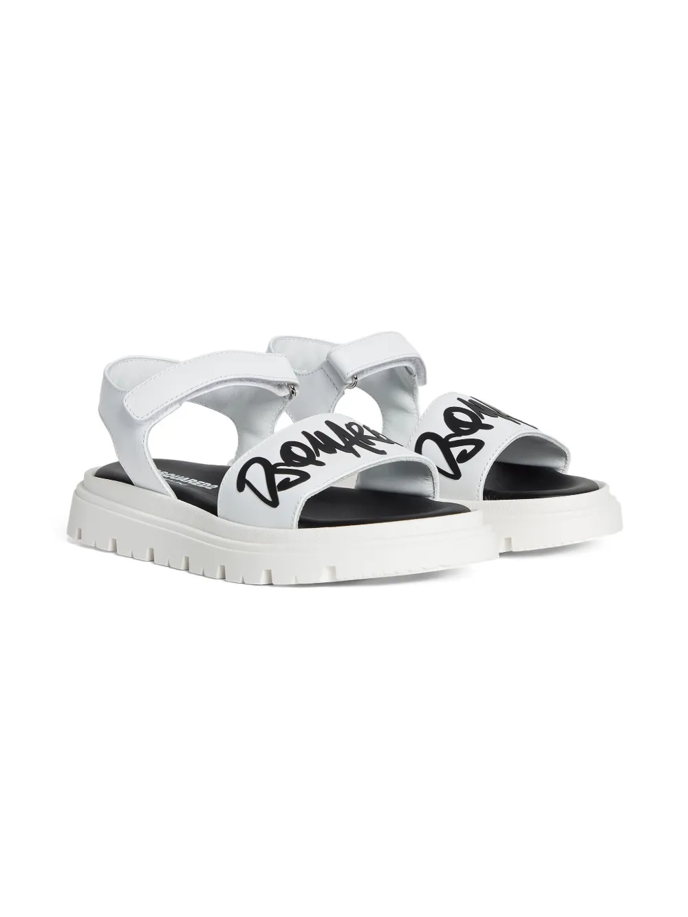 

Кожаные сандалии DSQUARED2 KIDS, белый