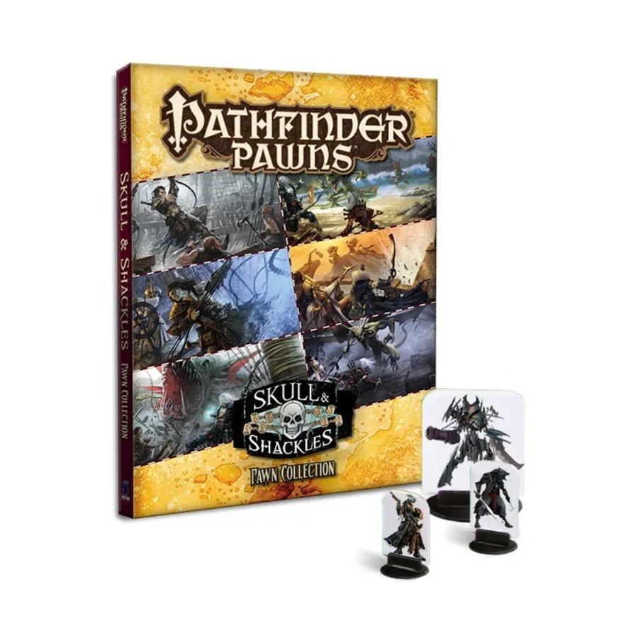 

Коллекция пешек «Череп и кандалы», Pathfinder Roleplaying Game (1st Edition) - Pawns