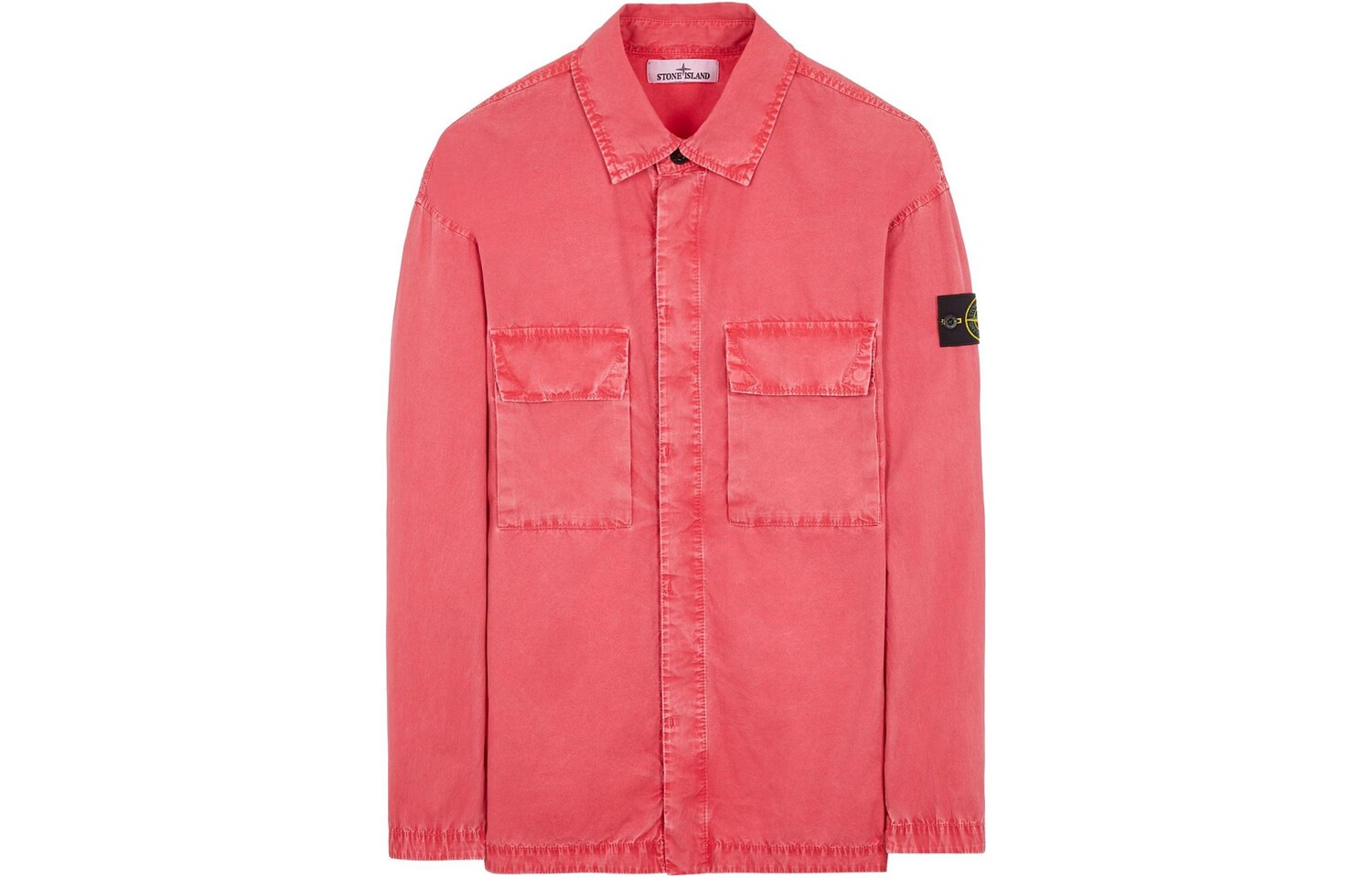 

Куртка мужская арбузно-красная Stone Island, красный