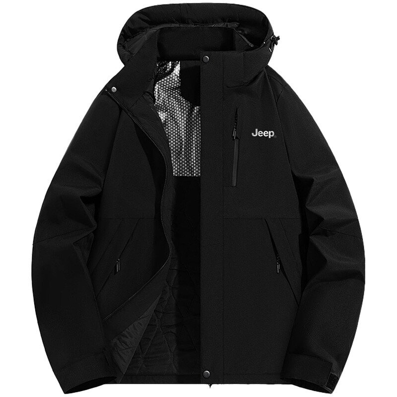 

Куртка унисекс Jeep, цвет Glacier Gray/Marine Blue