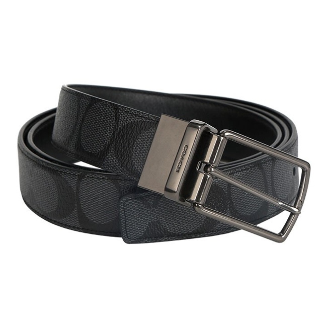 

COACH Ремень мужской с тиснением ПВХ шириной 3 см, Belt