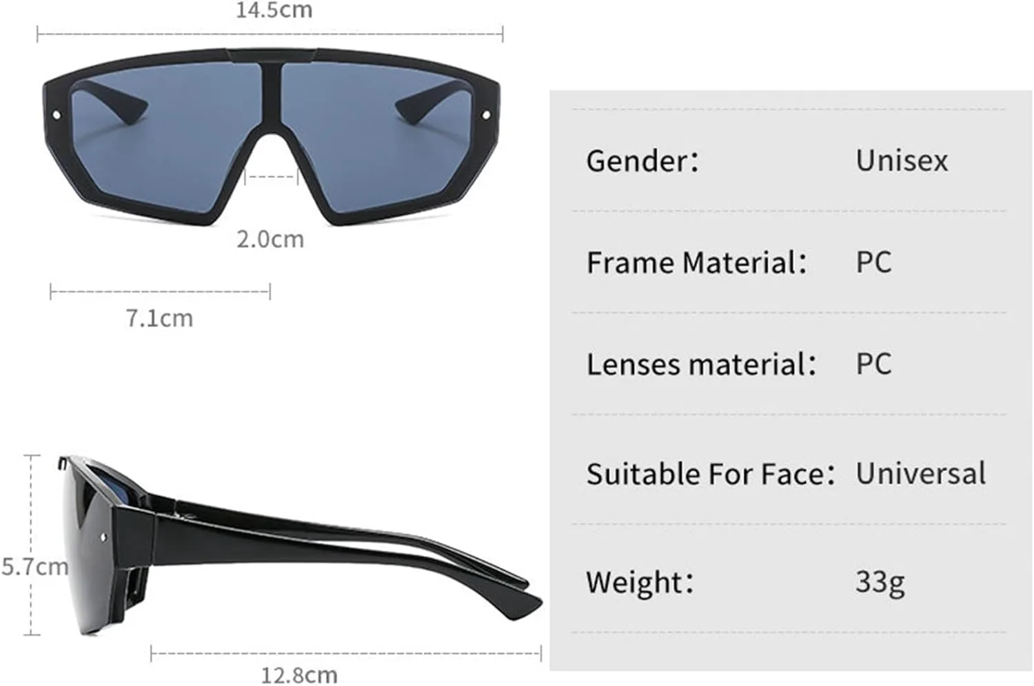 

Солнцезащитные очки Willochra Oversized Square Shield mask для женщин и мужчин, модные солнцезащитные очки класса люкс от Desiger, трендовые очки F25, Black