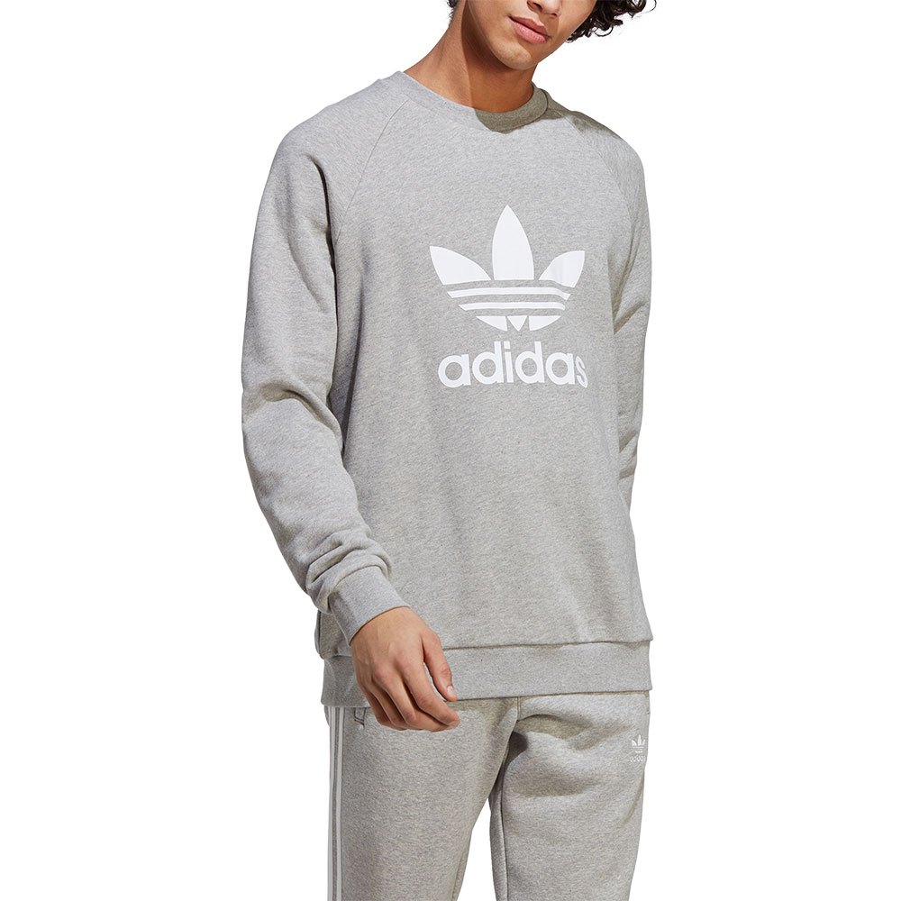 

Толстовка adidas Originals Adicolor Classics Trefoil Crewneck, серый