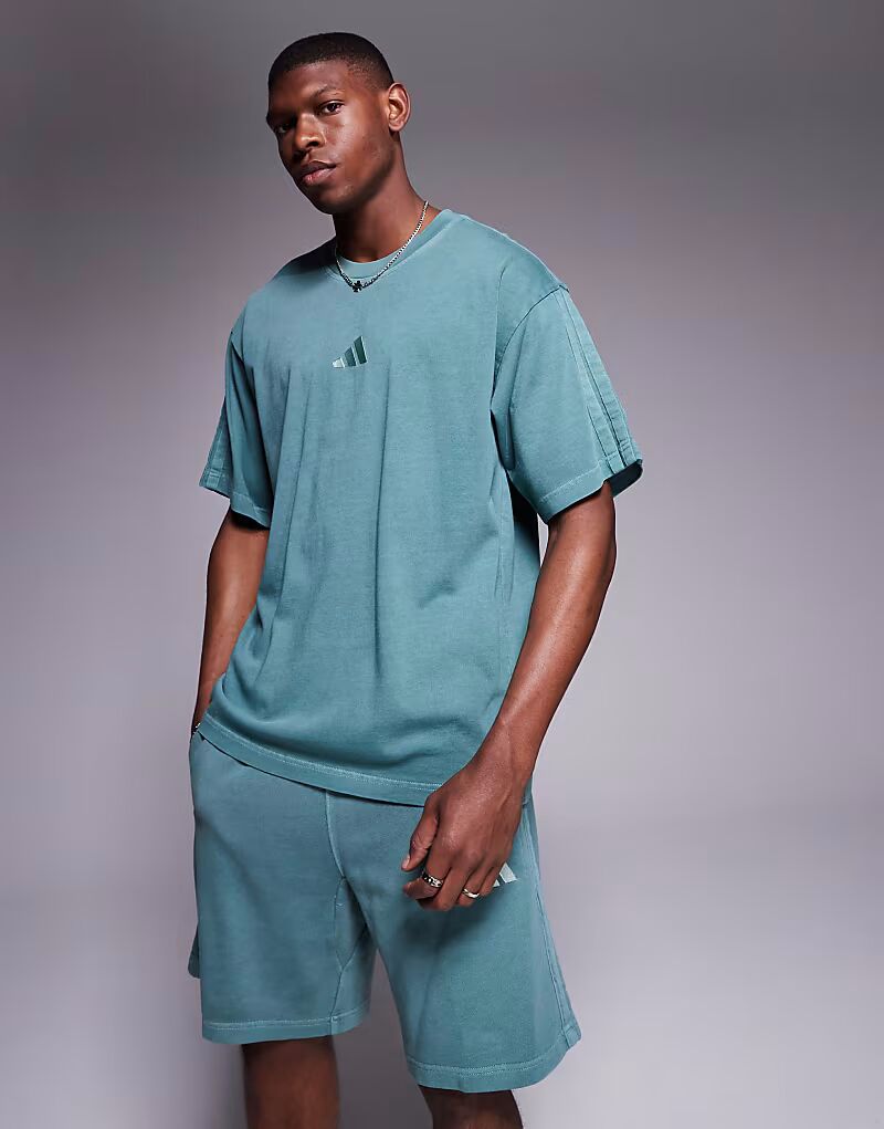 

Adidas Sportswear - футболка в выцветшем зеленом цвете Adidas Originals