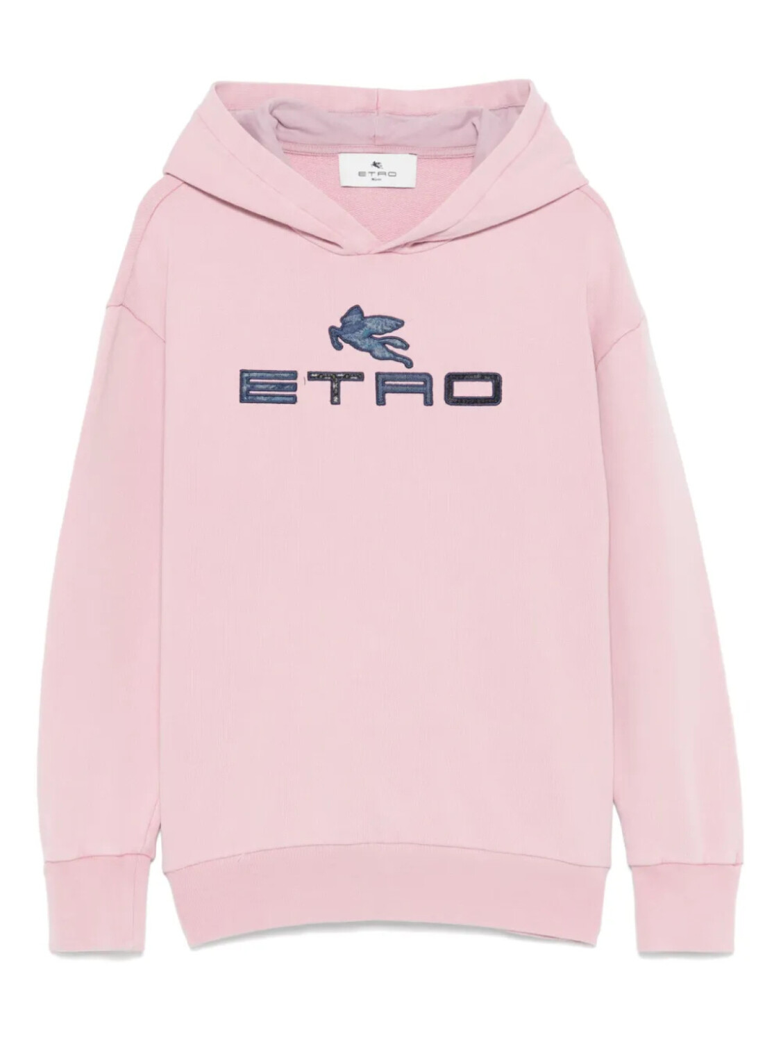 

Толстовка с капюшоном ETRO KIDS с вышитым логотипом, розовый