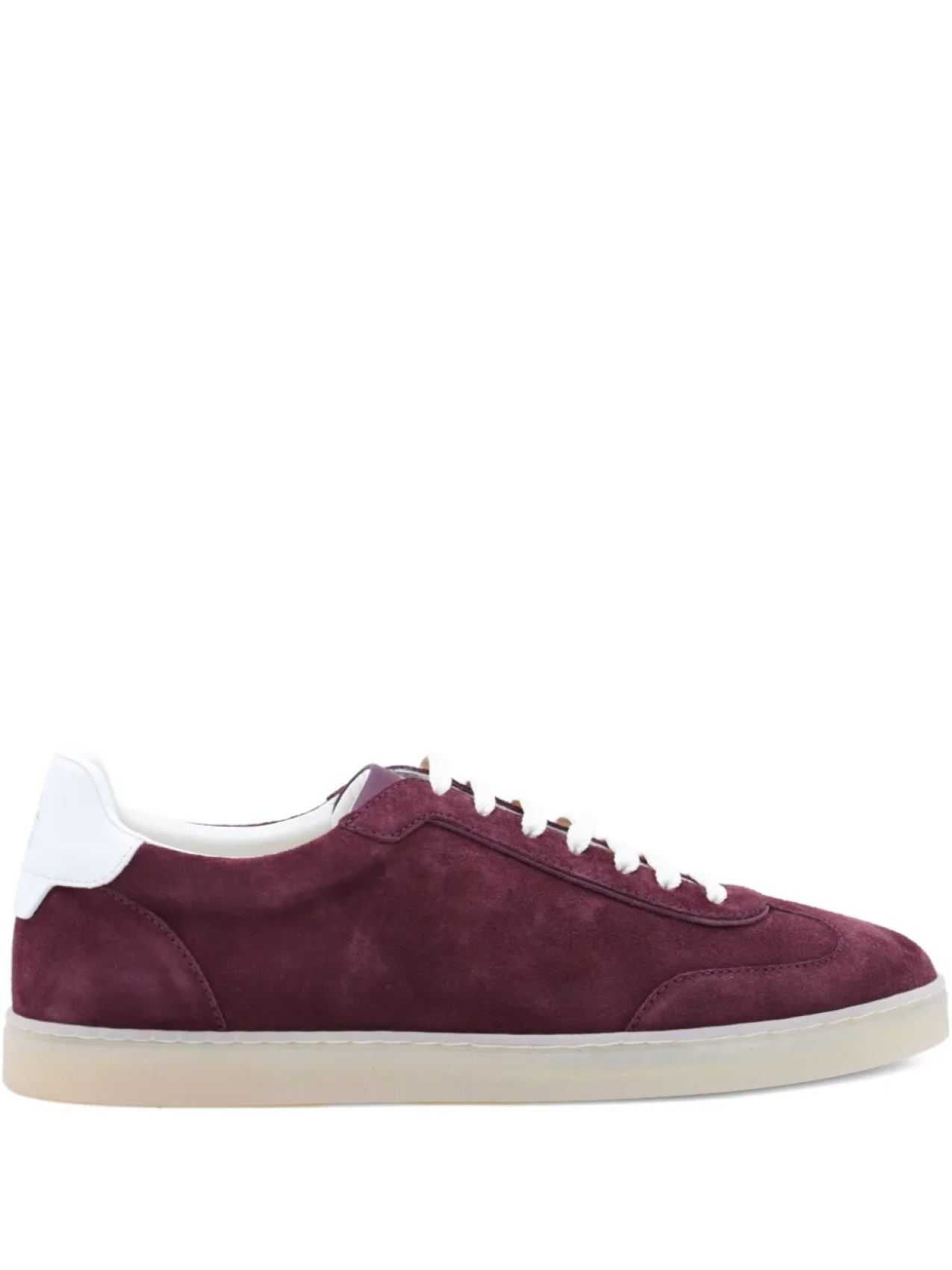 

Кроссовки Brunello Cucinelli из замшевой кожи, красный