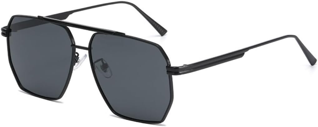 

Солнцезащитные очки с защитой от УФ-излучения UV400 | Металлическая оправа с двойной перемычкой | Для женщин и мужчин | Для занятий спортом на открытом воздухе и вождения DSVIGF, 05