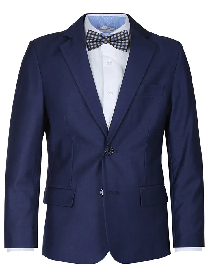 Блейзер slim fit G.O.L. FINEST COLLECTION, темно-синий — фото 2