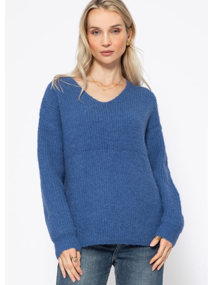 

Пуловер SASSYCLASSY Oversize Pullover, синий