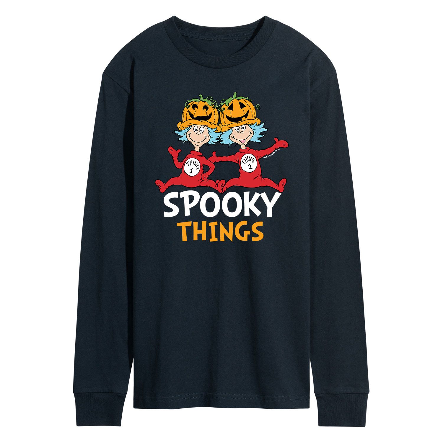 

Мужская футболка Dr. Seuss Spooky Things с длинными рукавами Licensed Character