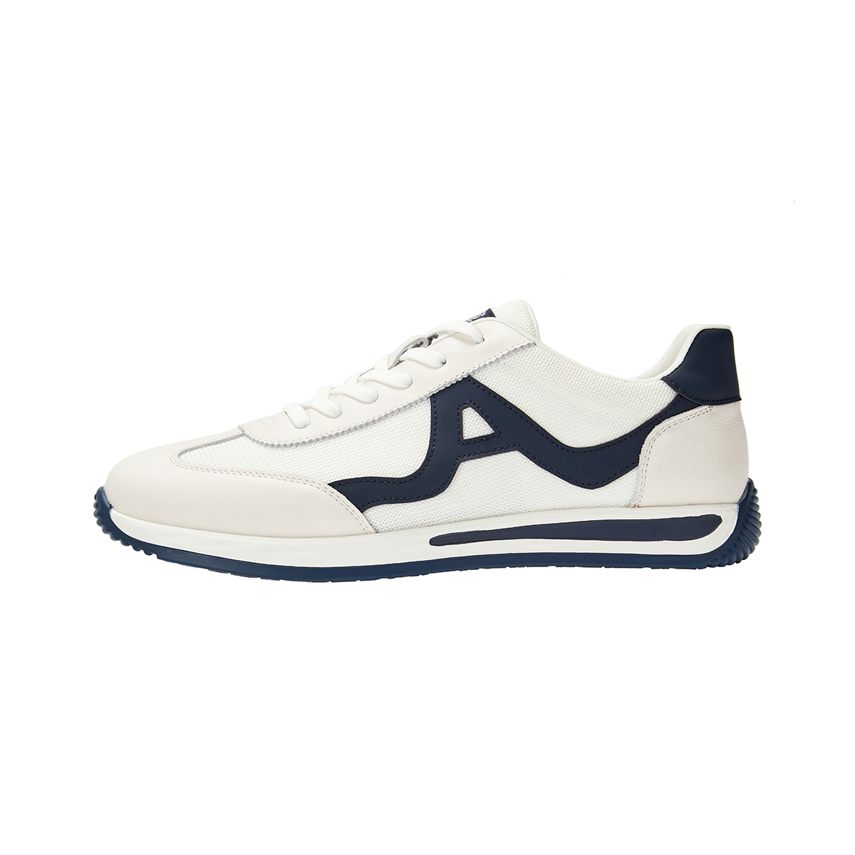 

Низкие повседневные туфли мужские AQUASCUTUM, White Blue