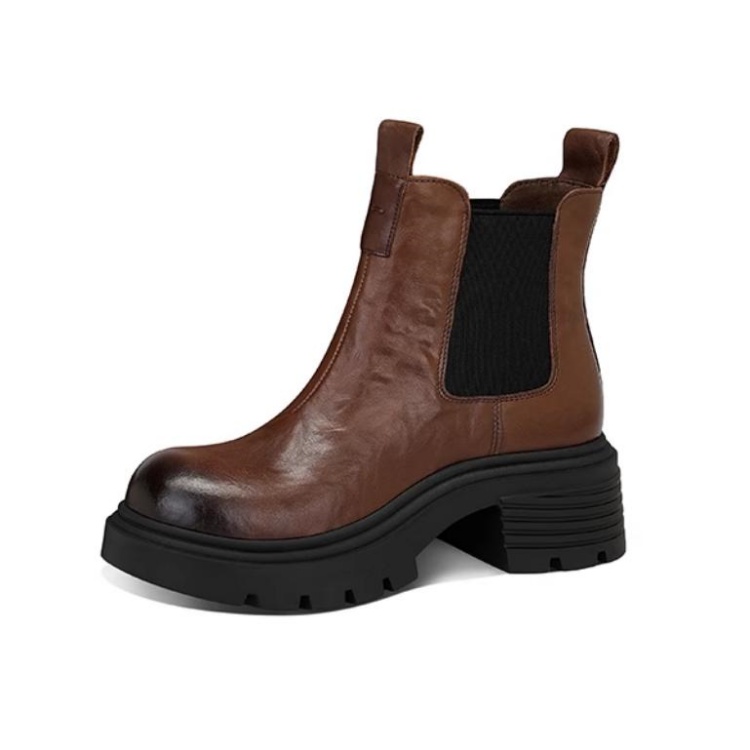 JESSICA SOPHIA Челси на каблуке 5,5 см женские Maple Leaf Brown, цвет Maple Leaf Brown